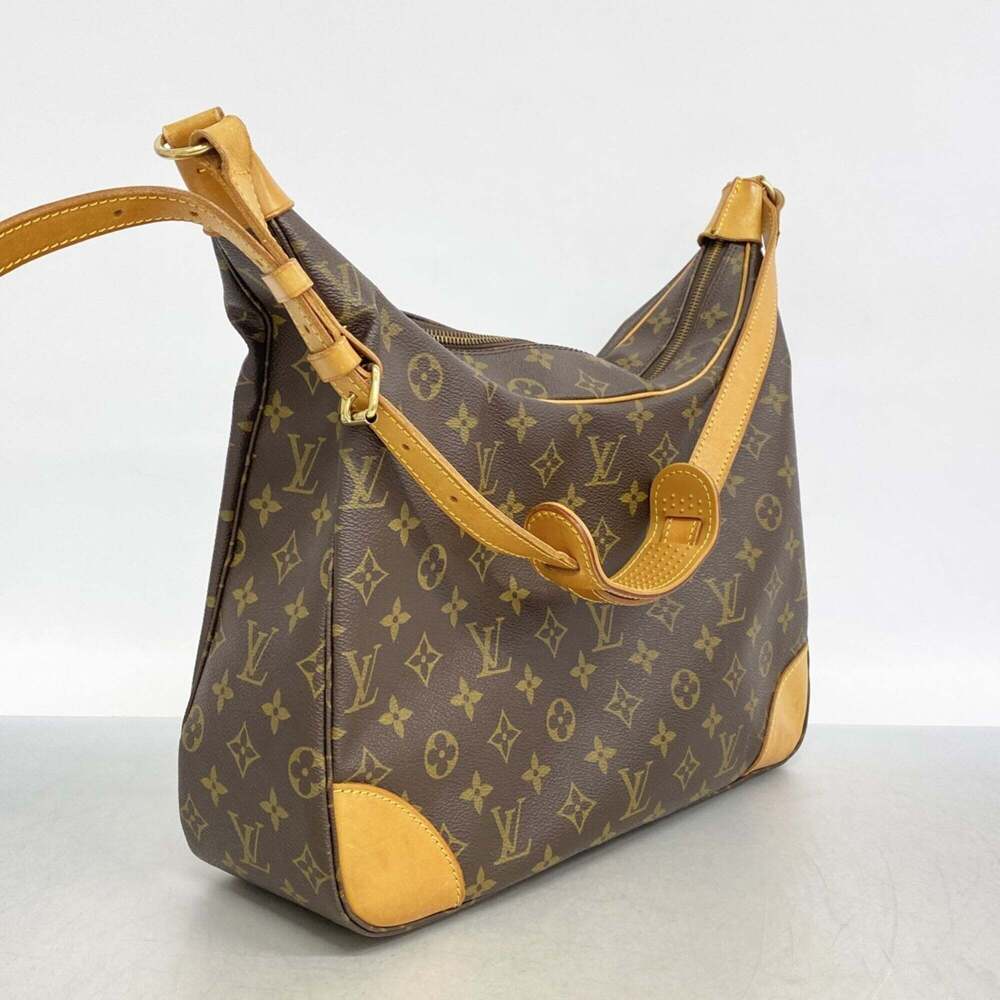 Louis Vuitton Monogram Boulogne 35 Shoulder Bag M51260 Brown Women's - Picture 2 of 10